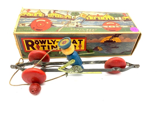 Rowly boat tinker toy