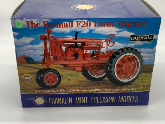 Franklin Mint Precision Models Farmall F20 1:12 scale NIB