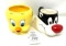 Vintage Warner Brothers Tweety and Sylvester mugs