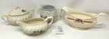 Antique china and porcelain