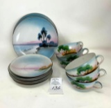Vintage Made in Japan plates and cups