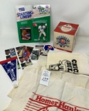 Vintage sports memorabilia