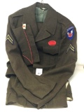 Vintage airborne uniform