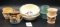 Four Vintage Kellogg bowls
