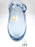 Lutken Holmgaard Glass 7 in vase