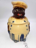 USA N S Co. black americana cookie jar
