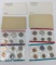 1970 P and D Uncirculated Proof Sets (2)