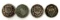 5 Cent Shield Nickels (4)