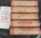 1930s P Wheat Pennies (5 Rolls)