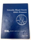 Collector Book With Lincoln Head Cents