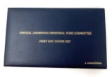 Official Lindbergh Memorial Fund Committee First Day Cover Set
