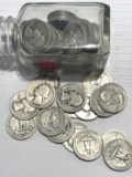 Washington Silver Quarters (62) - Mixed Dates