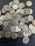 Silver Roosevelt Dimes (76) - Mixed Dates