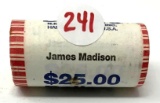 Roll of James Madison Dollars