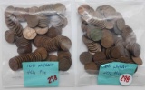 Wheat Pennies (200) -Mixed Dates
