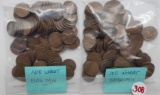 Wheat Pennies (200) - Mixed Dates)