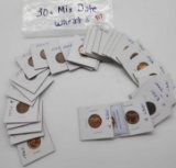 Wheat Pennies (30+) Mixed Dates