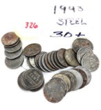 1943 Steel Pennies (30+)
