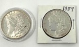 1889 Morgan Silver Dollars (2)