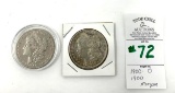 1900 Morgan Silver Dollars (2)