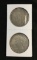 2 - 1923-S Peace Silver Dollars