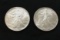 1991 and 1994 Silver Eagle Dollars