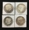 4 - 1 Troy Oz Silver Coins