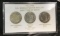 3 -1921 PDS Morgan Silver Dollars
