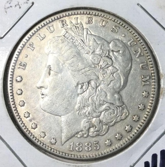 1885 Morgan Silver Dollar