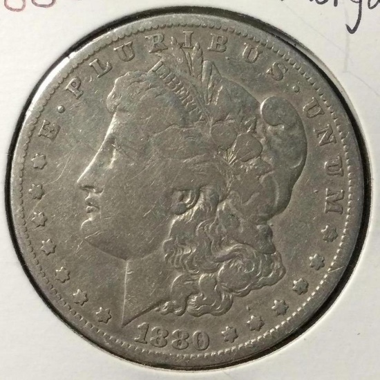 1880 Morgan Silver Dollar