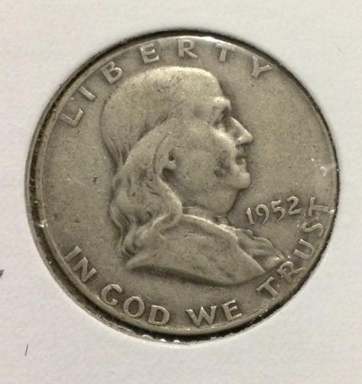 1952-D Franklin Half Dollar