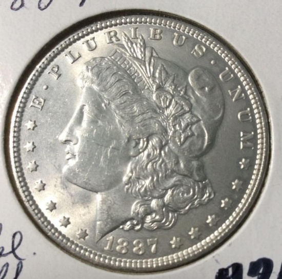 1887 Morgan Silver Dollar