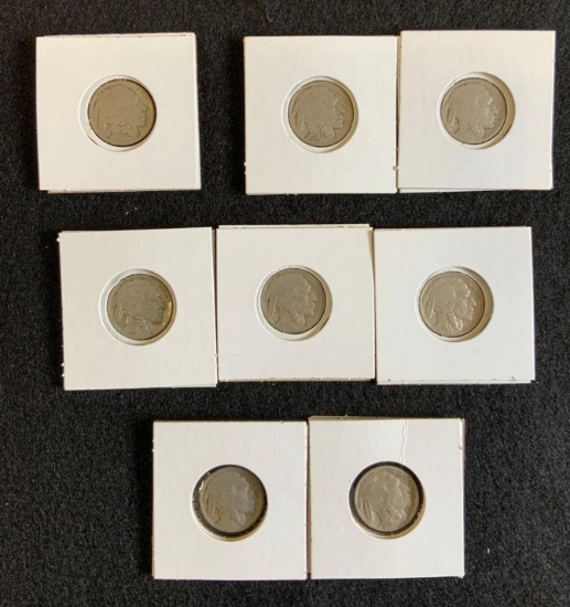 8 - Buffalo Nickels Mixed Dates
