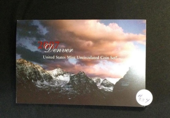 2007 Denver United States Mint Uncirculated Coin Set