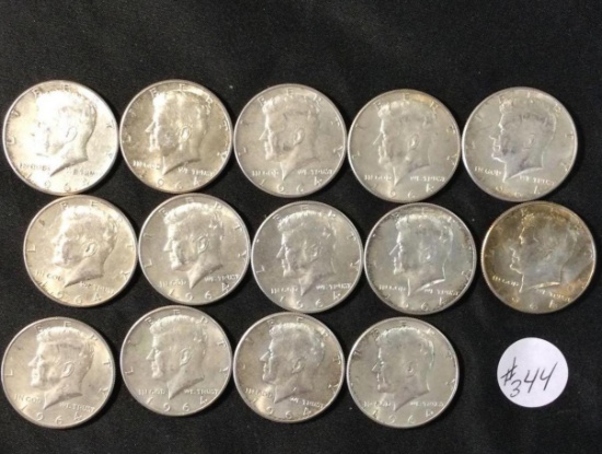 14 - 1964 Kennedy Halves