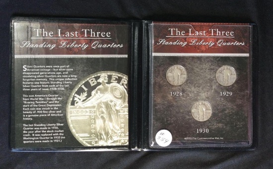 The Last Three Standing Liberty Quarters