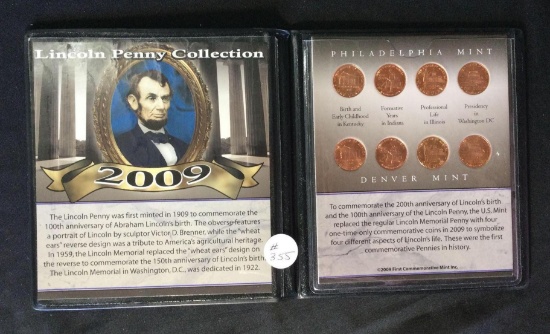 2009 Lincoln Penny Collection