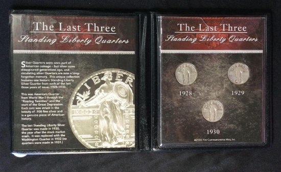 The Last Three Standing Liberty Quarters