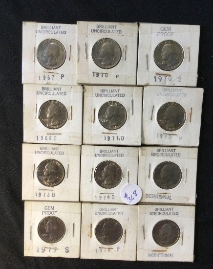 12 - Washington Quarters