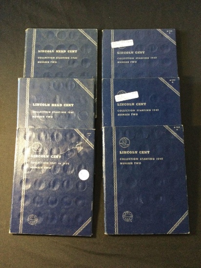 Lincoln Cent Collector Books NOT COMPLETE