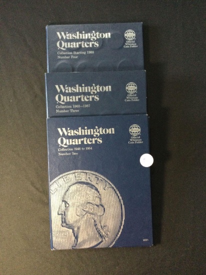 Washington Quarters Books NOT COMPLETE