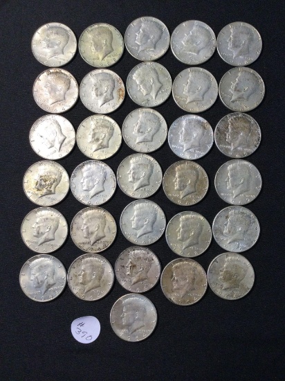 31 - 1960s Kennedy Halves