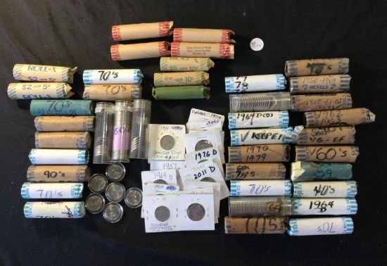 Rolls and non sorted coins