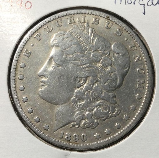 1890 Morgan Silver Dollar