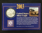 2003 Commemorative Silver Eagle