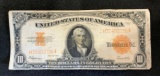 $10 1922 Gold Certificate