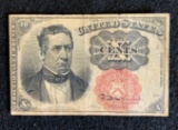 1874 10 Cents Fraction Note