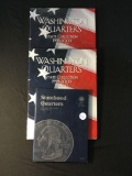 Washington and Statehood Quarters Books - NOT COMPLETE
