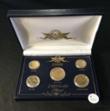 1999 24 Kt Gold Plated Coin Set