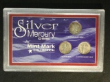 Silver Mercury Dime Set